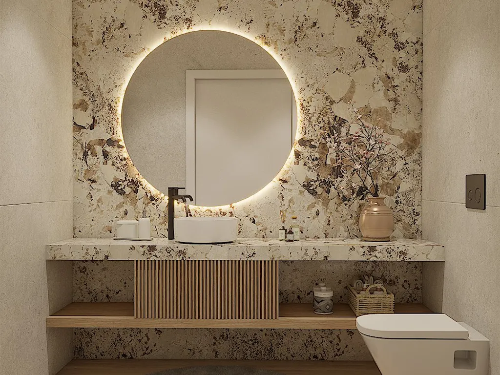 Render WC Serviço, Moderna, Minimalista, Luxuosa