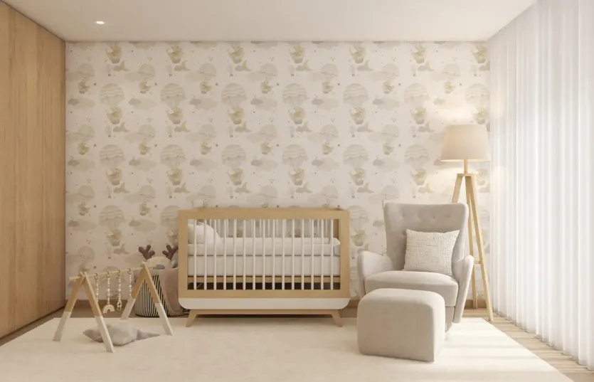 Render de Quarto de bebe