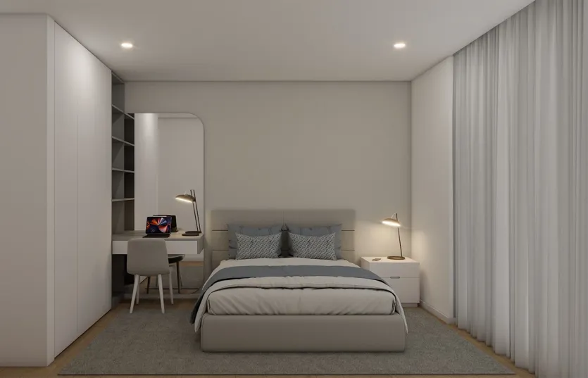 Render de Quarto de menino